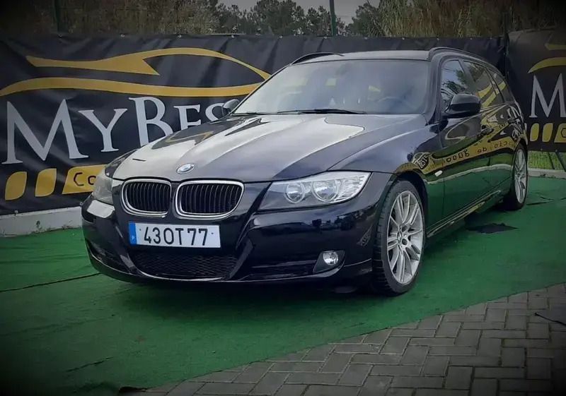 Preto Usado 2010 BMW 320 Sport Line Carrinha | € 9.490 (Preço justo) - Imagem 1/4