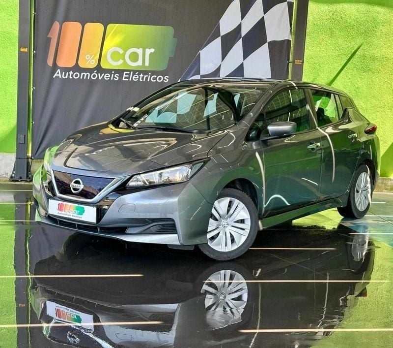 Cinza Usado 2022 Nissan Leaf Acenta Citadino | € 16.900 (Bom preço) - Imagem 1/4
