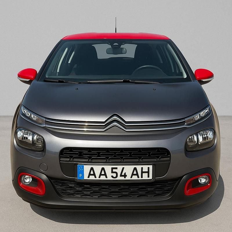 Cinzento Usado 2020 Citroën C3 Feel Citadino | € 10.999 (Bom preço) - Imagem 1/4