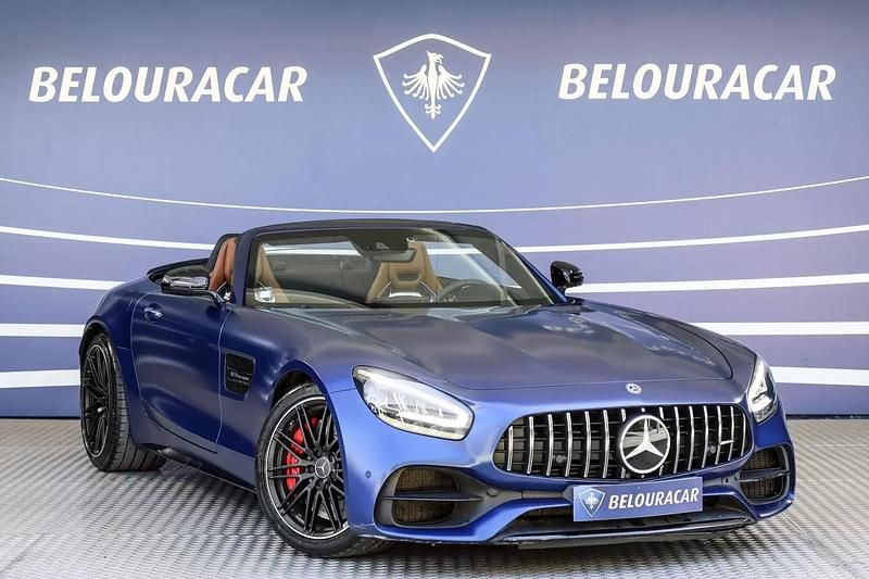 Usado Mercedes AMG GT AMG 557 HP (409 kW) 2019 Azul Cabrios