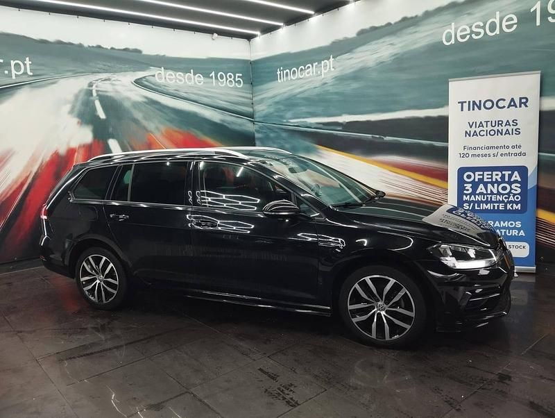Usado VW Golf VII 150 HP (110 kW) 2019 Preto Carrinha