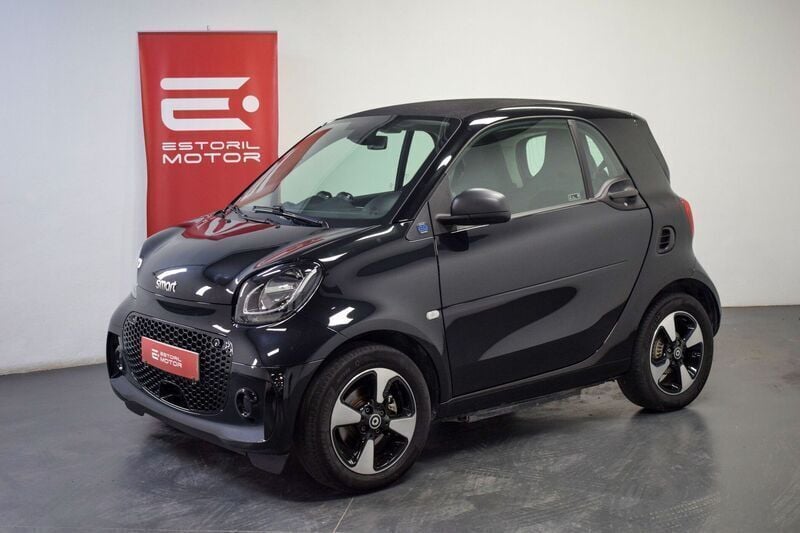 Preto Usado 2021 Smart ForTwo Electric Drive Passion Coupé | € 12.500 (Bom preço) - Imagem 1/4