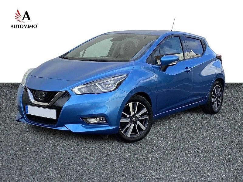 Azul Usado 2018 Nissan Micra N-Connecta Citadino | € 12.480 (Preço justo) - Imagem 1/4