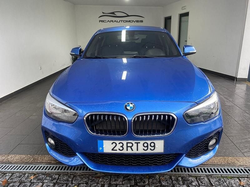 Usado BMW 116 116 HP (85 kW) 2016 Azul Citadino
