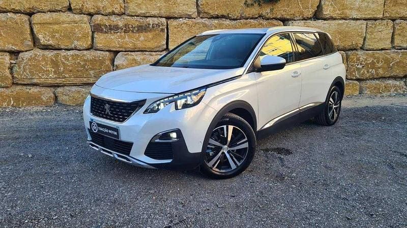 Branco Usado 2018 Peugeot 5008 Allure Monovolume | € 21.500 (Preço justo) - Imagem 1/4