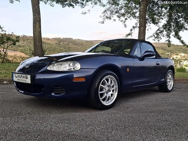 Azul Usado 2002 Mazda MX5 Cabrios | € 8.950 (Bom preço) - Imagem 1/1