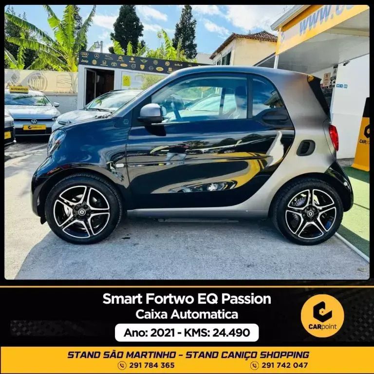 Usado Smart ForTwo Electric Drive Passion 60 kW (82 HP) 2021 Preto Citadino
