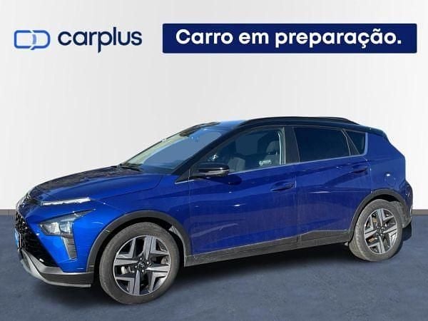 Azul Usado 2023 Hyundai Bayon Premium SUV | € 17.900 (Preço justo) - Imagem 1/3