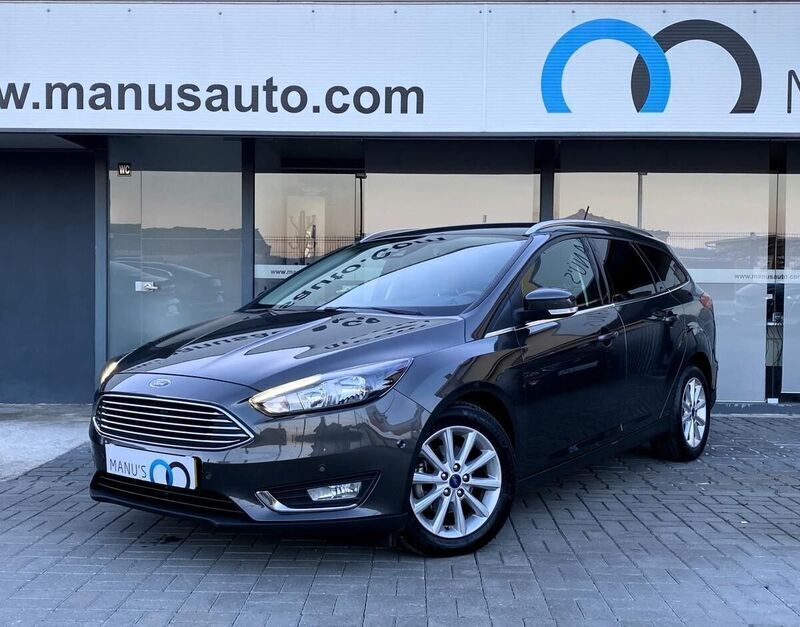 Cinzento Usado 2017 Ford Focus Titanium Carrinha | € 13.990 (Preço justo) - Imagem 1/4