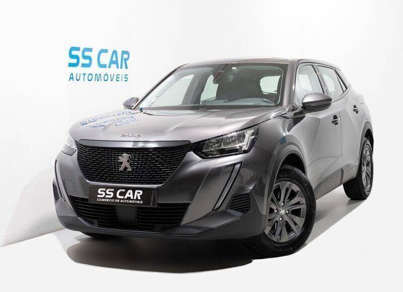 Cinza Usado 2021 Peugeot 2008 Active SUV | € 15.950 (Bom preço) - Imagem 1/4