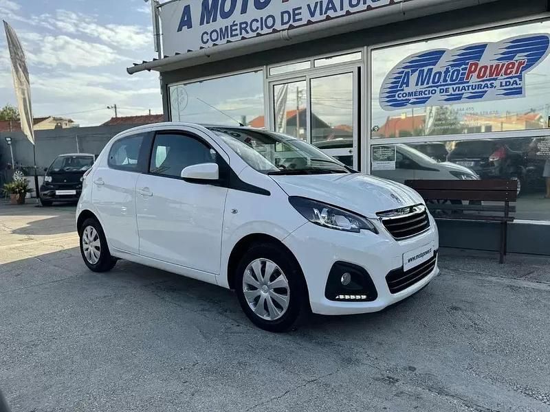Branco Usado 2018 Peugeot 108 Active Citadino | € 9.980 (Preço justo) - Imagem 1/4