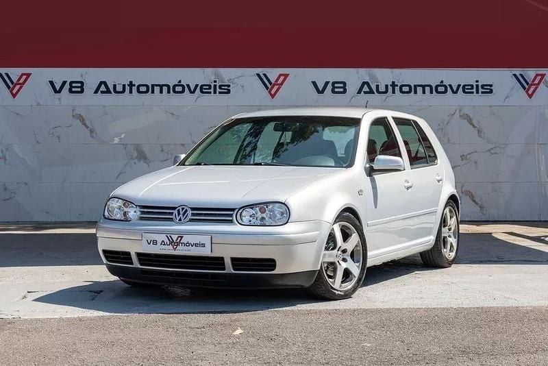 Cinzento Usado 1999 VW Golf IV Highline Citadino | € 4.750 (Preço elevado) - Imagem 1/4
