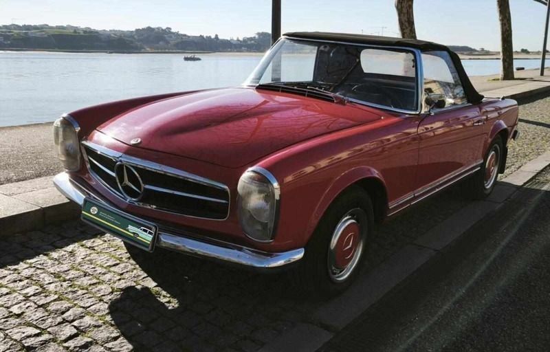 Vermelho Usado 1965 Mercedes SL500 | € 120.000 - Imagem 1/4