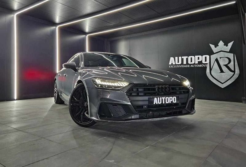 Cinzento Usado 2021 Audi A7 Citadino | € 54.900 - Imagem 1/4