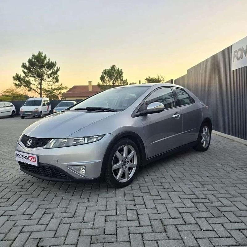Cinzento Usado 2008 Honda Civic Sport Sedan | € 6.950 (Preço elevado) - Imagem 1/4