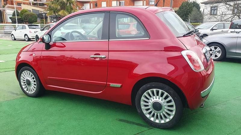 Usado Fiat 500 69 HP (50 kW) 2009 Vermelho Cabrios