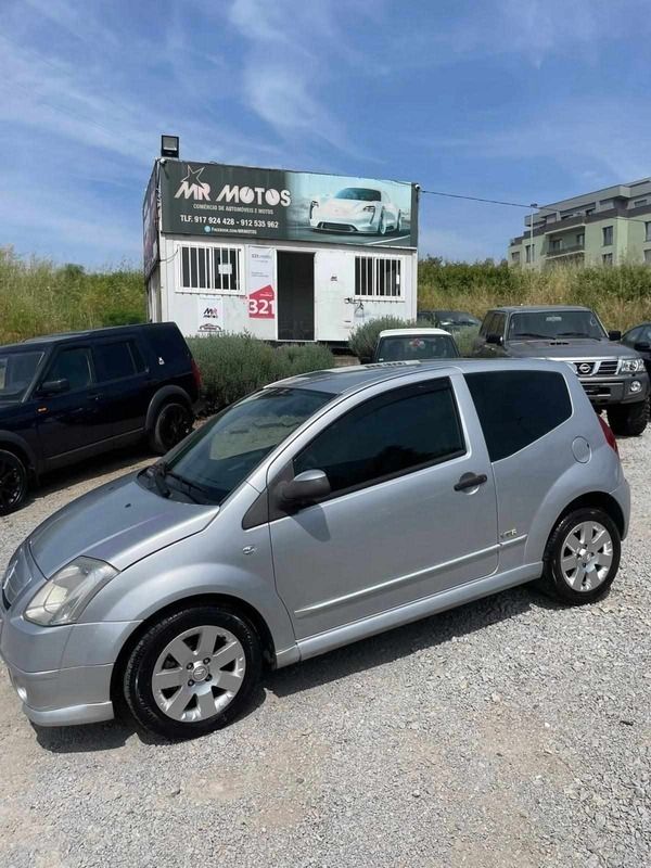 Cinzento Usado 2005 Citroën C2 Citadino | € 4.400 - Imagem 1/4