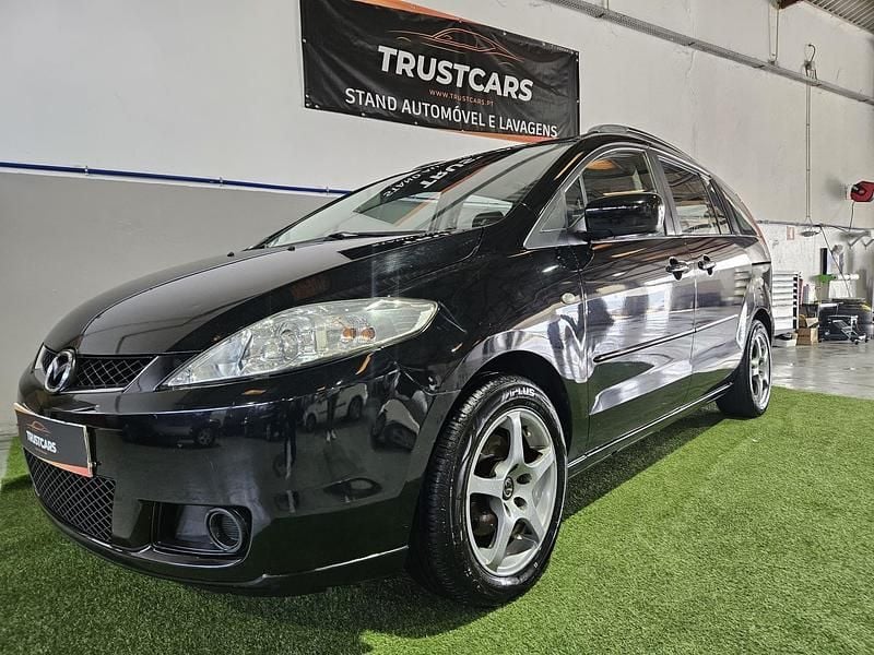 Preto Usado 2006 Mazda 5 Comfort Monovolume | € 5.250 (Bom preço) - Imagem 1/4