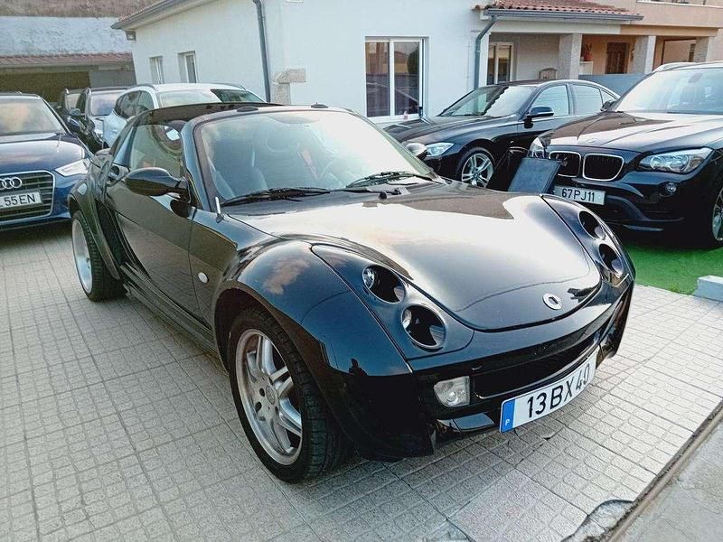 Preto Usado 2004 Smart Roadster Cabrios | € 7.900 (Caro) - Imagem 1/4