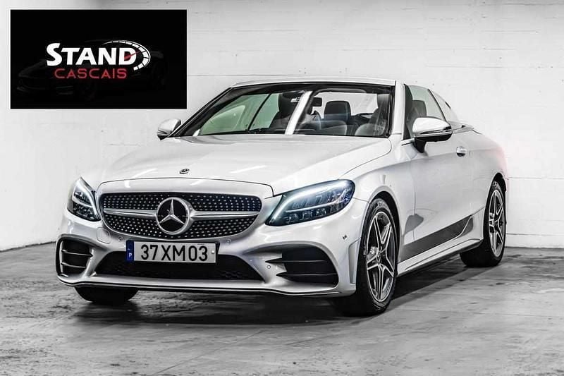 Cinzento Usado 2019 Mercedes C220 Cabrios | € 42.900 (Preço justo) - Imagem 1/4