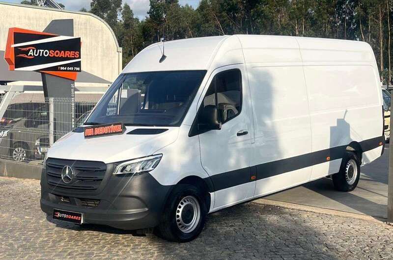 Branco Usado 2021 Mercedes Sprinter Van | € 33.500 (Preço justo) - Imagem 1/4