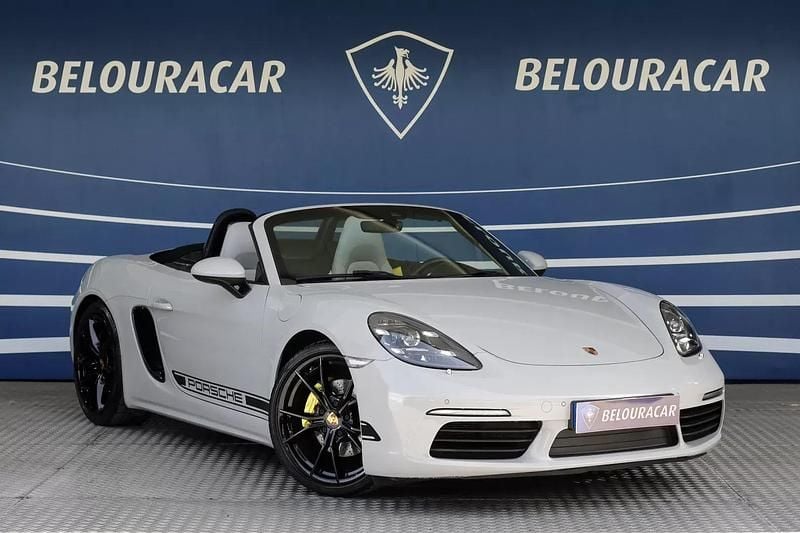 Cinzento Usado 2018 Porsche 718 Boxster Cabrios | € 62.500 - Imagem 1/4