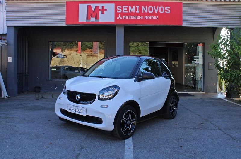 Branco Usado 2017 Smart ForTwo Cabrio Passion Cabrios | € 13.900 - Imagem 1/4