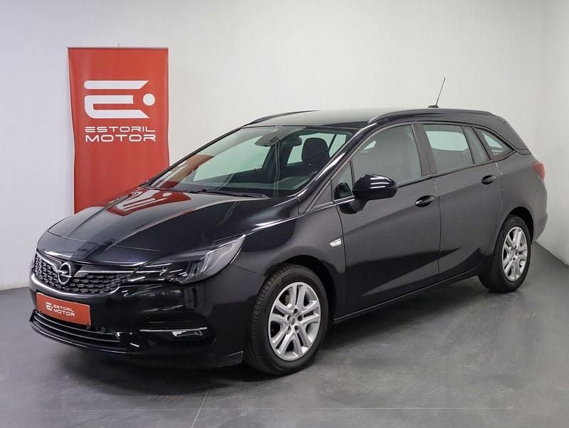 Preto Usado 2021 Opel Astra Business Edition Carrinha | € 14.250 (Bom preço) - Imagem 1/4