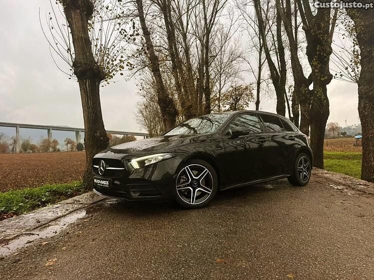 Preto Usado 2021 Mercedes A250 AMG line Citadino | € 27.500 (Bom preço) - Imagem 1/1