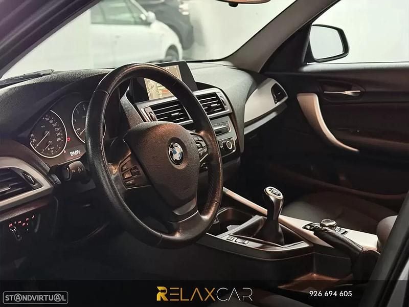 Usado BMW 116 Efficient Dynamics 116 HP (85 kW) 2015 Cinzento Citadino