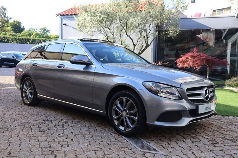 Cinza Usado 2015 Mercedes C200 Avantgarde Carrinha | € 17.950 (Preço elevado) - Imagem 1/4
