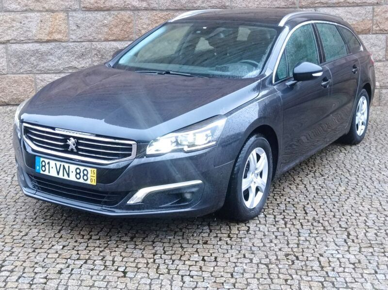 Cinza escuro Usado 2015 Peugeot 508 Business-Line Carrinha | € 9.490 (Preço justo) - Imagem 1/4