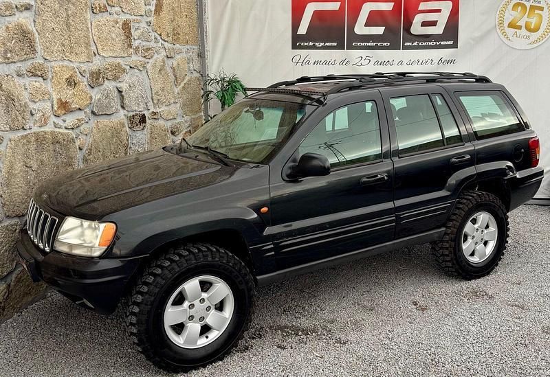 Preto Usado 2000 Jeep Grand Cherokee SUV | € 8.950 - Imagem 1/4