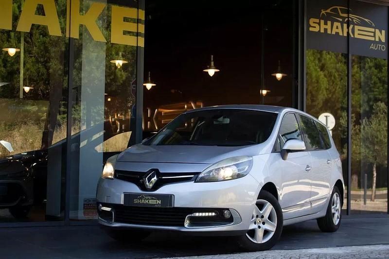 Cinzento Usado 2016 Renault Grand Scénic IV Intens Monovolume | € 9.990 - Imagem 1/4