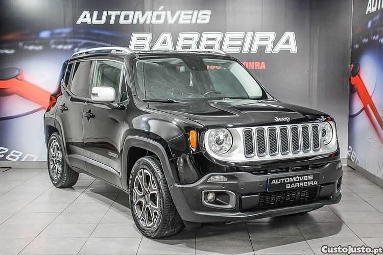 Preto Usado 2018 Jeep Renegade Limited SUV | € 14.900 (Preço justo) - Imagem 1/1
