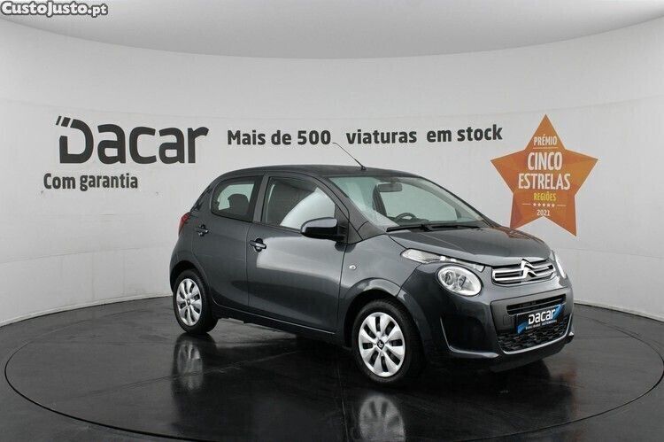 Cinza Usado 2021 Citroën C1 Feel Citadino | € 9.999 (Preço justo) - Imagem 1/1