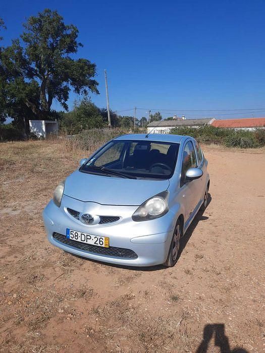Azul Usado 2007 Toyota Aygo Citadino | € 5.500 (Preço justo) - Imagem 1/4