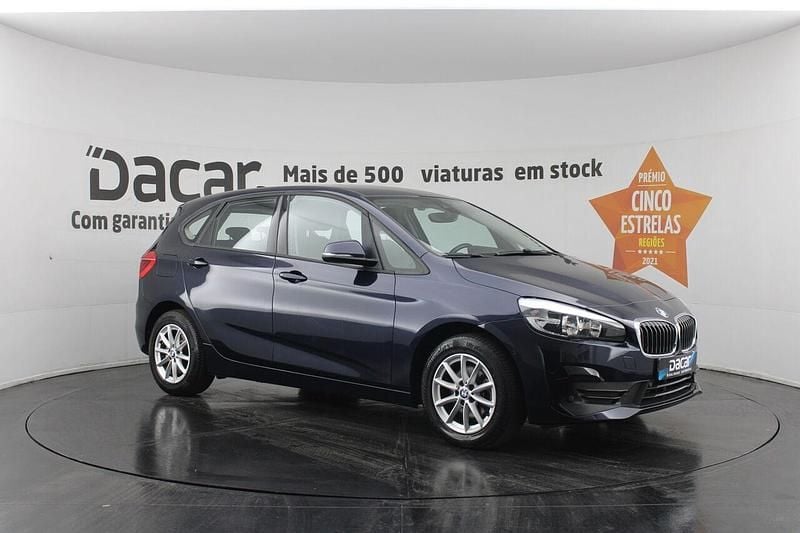 Azul Usado 2018 BMW 216 Active Tourer Advantage Monovolume | € 15.499 (Bom preço) - Imagem 1/4