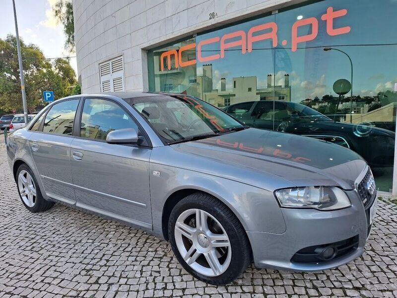 Cinza Usado 2007 Audi A4 S-Line Sedan | € 7.990 (Preço justo) - Imagem 1/4