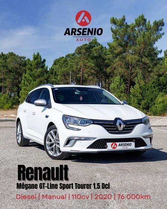 Usado 2020 Renault Mégane GT Line GT-Line Carrinha | € 17.500 (Preço justo) - Imagem 1/4