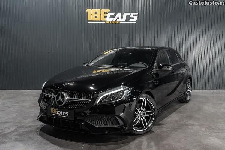 Preto Usado 2018 Mercedes A180 AMG line Citadino | € 16.900 - Imagem 1/1