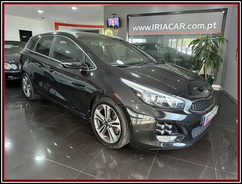 Preto Usado 2017 Kia Ceed Sportswagon GT-Line Carrinha | € 13.500 (Preço justo) - Imagem 1/4