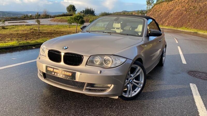 Cinza Usado 2008 BMW 123 Cabriolet Cabrios | € 15.490 - Imagem 1/4
