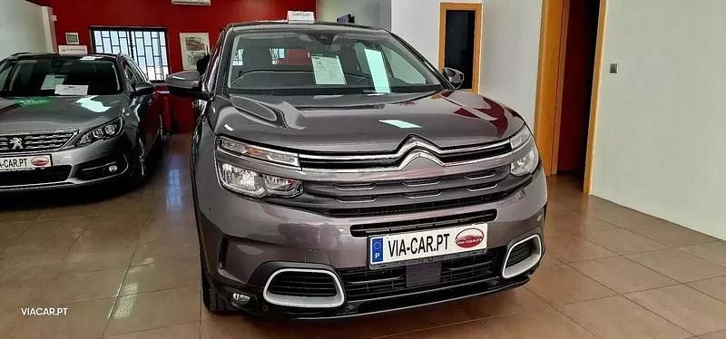 Usado Citroën C5 Aircross Feel 225 HP (165 kW) 2020 Cinza antracite SUV