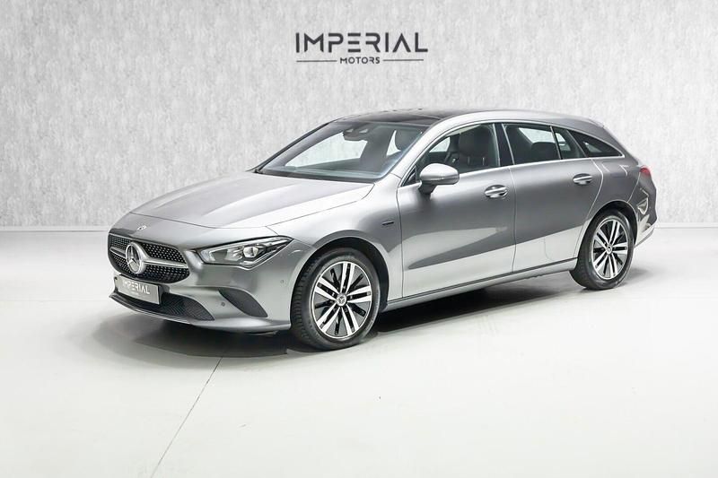 Cinza Usado 2021 Mercedes CLA250e Shooting Brake Progressive Carrinha | € 27.950 (Preço justo) - Imagem 1/4