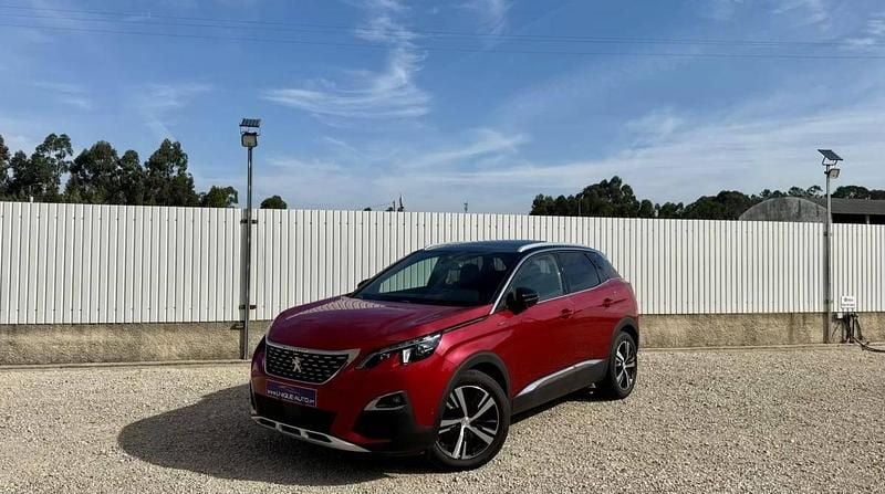 Vermelho Usado 2018 Peugeot 3008 GT-line SUV | € 22.950 (Preço justo) - Imagem 1/4