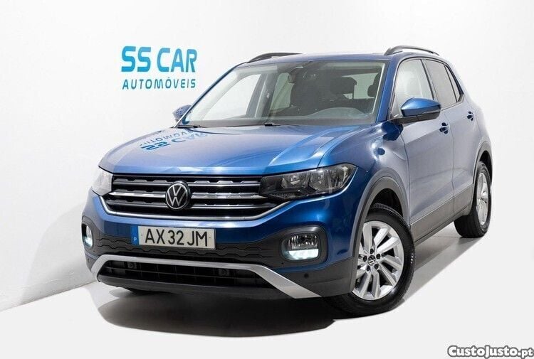 Azul Usado 2022 VW T-Cross Freestyle SUV | € 16.490 (Preço justo) - Imagem 1/1