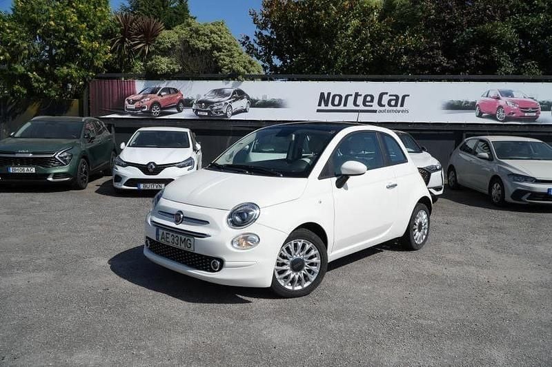 Branco Usado 2020 Fiat 500 Lounge Citadino | € 9.750 (Bom preço) - Imagem 1/4