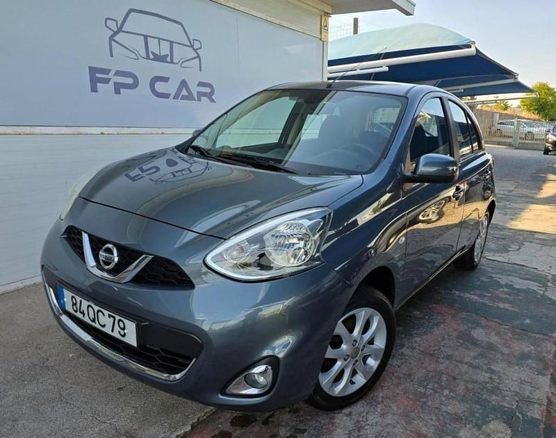 Cinzento Usado 2015 Nissan Micra Citadino | € 7.650 (Preço justo) - Imagem 1/4