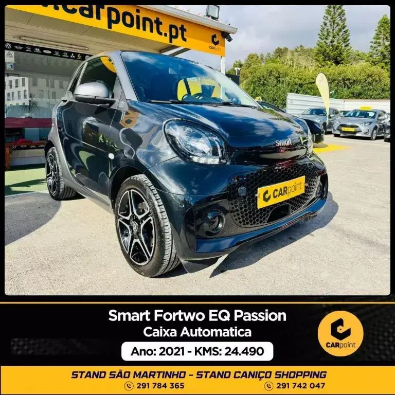 Usado Smart ForTwo Electric Drive Passion 60 kW (82 HP) 2021 Preto Citadino